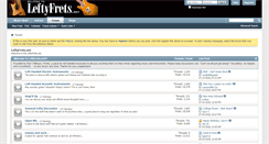 Desktop Screenshot of leftyfrets.net